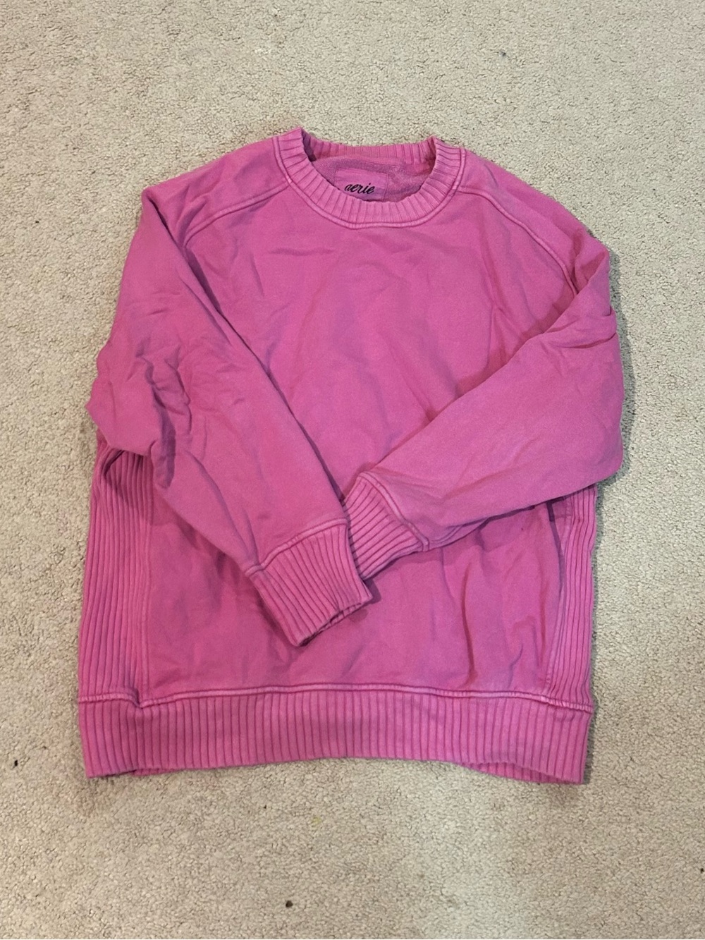 Pink Crewneck Sweatshirt - Men